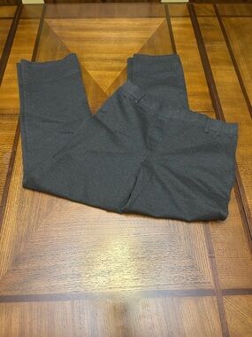 Quince Women's Black Straight-Leg Dress Pants